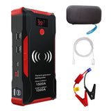 Multifunctional Multicolor Car Battery Portable Jump Starter Power Supply Bank 22000mAh 1500A Charger Starting Device Emergency