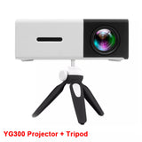 Salange Mini Projector YG300 Pro LED Supported 1080P Full HD Portable Beamer Audio HDMI USB Video Projetor