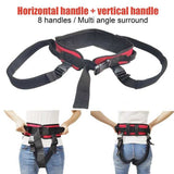 Nursing Safety Gait Belt Patient Elderly Breathable Adjustable Transfer Belt with Handles for Walking Gait Belt