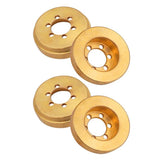 4 Pcs Internal Wheel Weight Block for 1/10 RC Crawler Car 1.9Inch/2.2Inch Beadlock Wheel Rims Balance Upgrade Parts