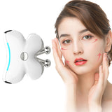 Electric Guasha Scraper Heating Massager Massage Tool Face Roller Massager Face Neck Guasha Massager
