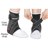 Zamst A2-DX Sports Ankle Brace with Protective Guards For High Ankle Sprains and Chronic Ankle Instability