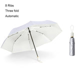 8 Ribs Pocket Mini Umbrella Anti UV Paraguas Sun Umbrella Rain Windproof Light Folding Portable Umbrellas for Women Men Children
