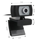 Computer Free Driver Webcam Web Camera 720P Webcam With Mic For PC Laptop Desktop Web Cameras Webcams Fixed Focus 30fps