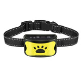 Dog Anti Barking Device Automatic USB Dogs Training Collar Dog Stop Barking Vibration Rechargeable Bark Collar with Electricity