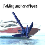 New Universal Folding Anchor Kayak Canoe Boat Marine Anchor Small size Lightweight Small watercraft Anchor Accessories