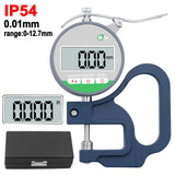 0.001MM 0-12.7mm High-precision Digital Thickness Gauge Meter IP54 Waterproof and Dustproof Touch screen Electronic Micrometer