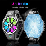 Mini Mobile Phone Cooler Radiator Professional Semiconductor Cooling Fan Heat Sink Game Cooler For Iphone Xiaomi Huawei Samsung