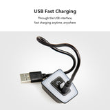 USB Rechargeable Flashlight For Bicycle Rear Light Waterproof Bike Helmet Taillight Cycling Warning Light Flash Cycling Lights