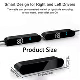 Hidden HUD Head-up Display for Tesla Model 3 Y 2019-2022 Speed Indication Electronics Digital Car GPS LED Safe Driving H4C7