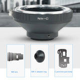 NIK-C Lens Adapter Ring For Nikon Lens To C-Mount C-Mount Camera Adapter Ring