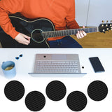 30 Pack Guitar Picks Non-Slip Grips Self Adhesive Guitar Picks Grips for Guitar Bass Ukulele Mandolin Banjo(Only Grips)