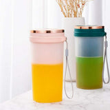 Mini USB Rechargeable Juice Blender Protable Blender Shaker Vegetable Fruit Mixer Maker Water Cup for Home Office Travel