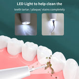 Dental Irrigator Dental Calculus Remover Electric Sonic Dental Scaler Tartar Removal Whitening Teeth Cleaner Oral Cleaning Tools