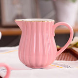 Royal Ceramic Teapot High-End Simple Ceramic Coffee Pot Set