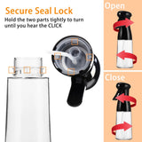 210ml Oil Bottle Kitchen Olive Oil Spray Bottle Cooking Baking Vinegar Mist Sprayer Barbecue Spray Bottle for BBQ Picnic Tools