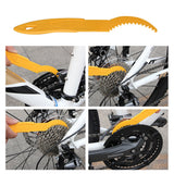 6pcs Professional MTB Mountain Road Bike Cleaning Tools Set Portable Tire Chain Crankset Gap Wheel Cleaner Brush