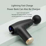 Health Massage Gun Massager Muscle Relax Body Relaxation Electric Massager High Frequency Deep Tissue Percussion Muscle