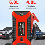 20000mA Car Jump Starter 600A Car Battery Booster Charger 12V Starting Device Petrol Diesel Car Starter Buster
