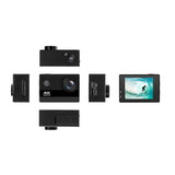 HOT-Sports Camera 4K 60 Frame HD Waterproof Camera 2.0 Inch IPS Underwater Camera Cycling Sports DV Camera