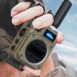 VHF Marine Transceiver IPX7 Waterproof Handheld Walkie Talkie LCD Float Vessel Talk Two Way Radio For Boat