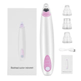 Electric Blackhead Remover Vacuum Face Ance Pore Cleaner Ultrasonic Skin Scrubber Pimple Black Head Suction Facial Washing Brush