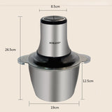 Meat Grinder SOKANY 3L Stainless Steel Mixer Blenders Automatic Kitchen Chopper Shredder Cutter Household Food Processo