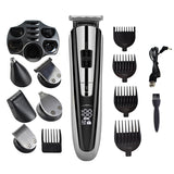 Barber hair clipper multifunctional electric trimmer shaver for men's razor nose hair trimmer cordless haircut Electric Razor 5