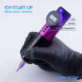 Mast Archer Wireless Rotary Tattoo Battery Pen Machine Digital LED Display Gradient Color Permanent Makeup for Body Art
