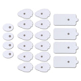 20Pcs Portable Massage Instrument Accessories Patch Electrode Pads Reusable