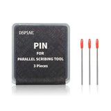 Dspiae AT-PST Parallel Scribing Tool Isometric Line Engraver Parallel Line Carving Tool Scribed Line Pin Black 110*40*6mm New