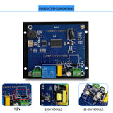 12V 24V 220V LCD Microcomputer Temperature Controller Temperature Control W1412 Thermostat Switch Sensor Cooling Heating Board