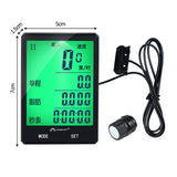 INBIKE Rainproof MTB Bike Computer Bicycle Speedometer Wireless Wired Odometer Cycling Watch LED Screen Measurable Stopwatch