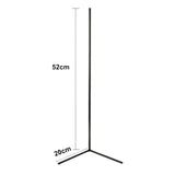 RGB Corner Floor Lamp Modern Simple WiFi App Control Light with Remote Control Atmosphere Lamp Indoor Standing Light Dropship
