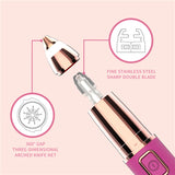Electric Nose Hair Trimmer Implement Shaver Clipper Ear Neck Eyebrow Trimmer Shaver Man Woman Clean Razor Remover Kit
