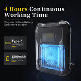Oscilloscope Transistor 200kHz Bandwidth Digital Oscilloscope 2 In 1 Testing Tool PWM Square Waves Output 2.4 Inch Color Display