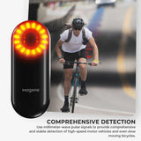 Cycling Rear View R adar with Smart Bike Rear Light Taillight Brake Sensor Light with 140M Detection Distance  Bike Lamp 2023