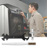 Practical 3D Printer Cleaning Tool Set 3 Pieces Multifunction Wrench Mini Cross Socket And Nozzle Brush