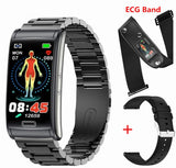 E600 Smart Watch ECG Blood Sugar Men Non-invasive Blood Glucose Heart Rate Health Monitor Women Sports Smartwath Bracelet