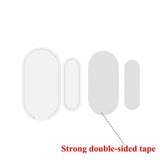 Wireless Door gap detector, 433MHz, inside antenna, 8 pieces include, for security home alarm system, door magnet alarm