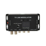 TM70RG TV Link Modulator Support PAL /NTSC Adjustable Output Gain Multifunctional Electronic UHF Home Converter USB DC 5V