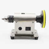 90W Grinder 7-level Adjustable Speed Sanding Polisher Machine Mill Benchtop Polisher with 20pc Sandpaper 4500-9000 RPM EU Sander