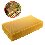 10pcs 200*415mm Honeycomb Beeswax Foundation Beehive Wax Frames Base Sheets Bee Comb Honey Frame High Quality Beeswax sheet
