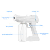 800ml Handheld Electric Cold Mist Sprayer Wireless Blue Light Mist Spraying Machine 3000mAh Rechargeable Fogger Machine