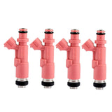 4X  Fuel Injector Motorcycle  Fuel Injector Metal &amp; Plastic 23209-79135 for       2.7L-L4