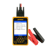 AUTOOL BT460 12V Cars Battery Tester 24V Heavy Duty Lead-acid AGM GEL Battery Cell Analyzer 4'' TFT Colorful Display