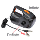 12V 100W Car Rechargable Pump Electric Inflatable Air Pump For Kayak Boat Air Cushions Ball