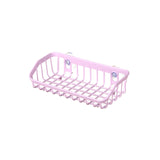 Bathroom Shelf 26*10*6cm Adhesive Storage Rack Hooks Kitchen Home Decoration Corner Shower Shelf Rack Storage Rack Accessories