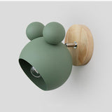 Nordic Wall Lamp Aluminum Sconce for Children Bedroom lights Modern Indoor Wall Light Fixtures E27 Creative Luminaire
