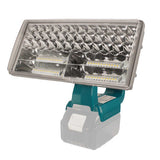 2000Mah 14.4-18V  LED Flashlight Spotlight Outdoor Work Lighting For Makita BL1430 BL1830 9 inch Blue